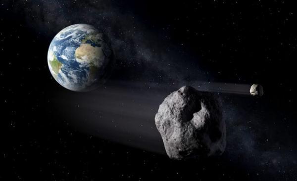 یک سیارک فرضی با زمین برخورد کرد