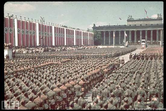 نادرترین عکس های رنگی از هیتلر و نازی ها