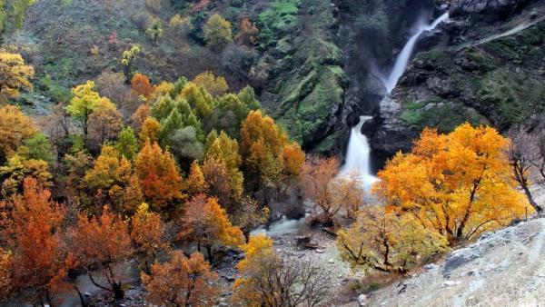 آبشار شلماش ؛ خروشان در دل جنگل های سردشت