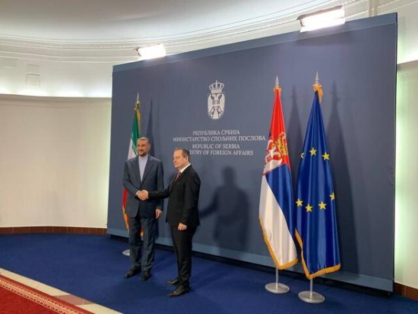 ملاقات امیرعبداللهیان با وزیر خارجه صربستان در بلگراد