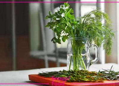 مجموعه روش های تازه نگه داشتن سبزی برای مدت طولانی